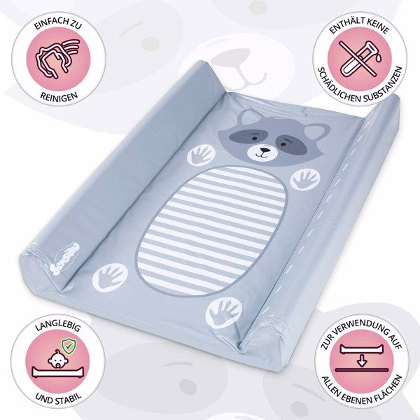 Cambiador desechable para bebé, paquete de 50 almohadillas suaves de tela  no tejida transpirable impermeable, protector de colchón portátil a prueba