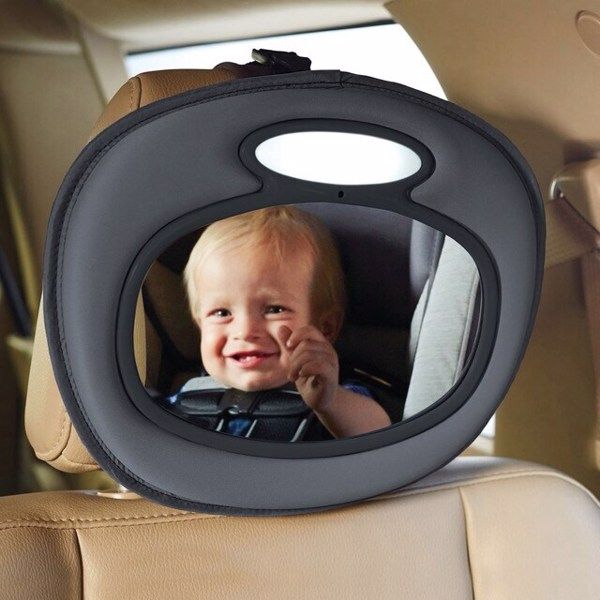 Espejo de Auto Munchkin Baby In-Sight Grande gris · Munchkin · El