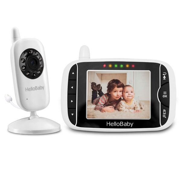 HelloBaby Solo cámara para bebé: cámara adicional para HB6550pro, solo  funciona con el monitor de bebé HB6550pro. ¡Póngase en contacto con el  vendedor
